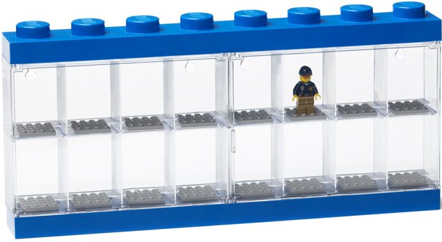 LEGO Minifigure Display Case 16 BLUE LTD Edition | 5711938030995